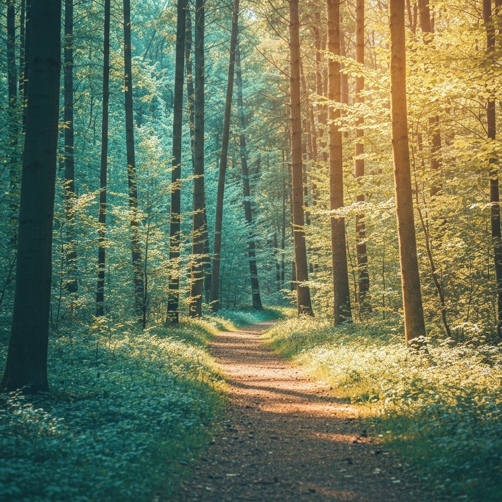 Natural landscape symbolizing spiritual connection